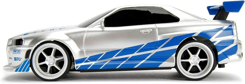 JADA FAST & FURIOUS RC NISSAN SKYLINE - დისტანციურად მართვადი მანქანა, 5 image