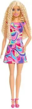 Barbie Doll Fashionista Doll with Blonde Wavy Hair - ბარბის თოჯინა, 4 image