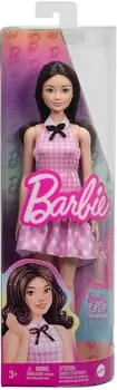 Barbie Doll Fashionista Doll with Black Wavy Hair - ბარბის თოჯინა, 2 image