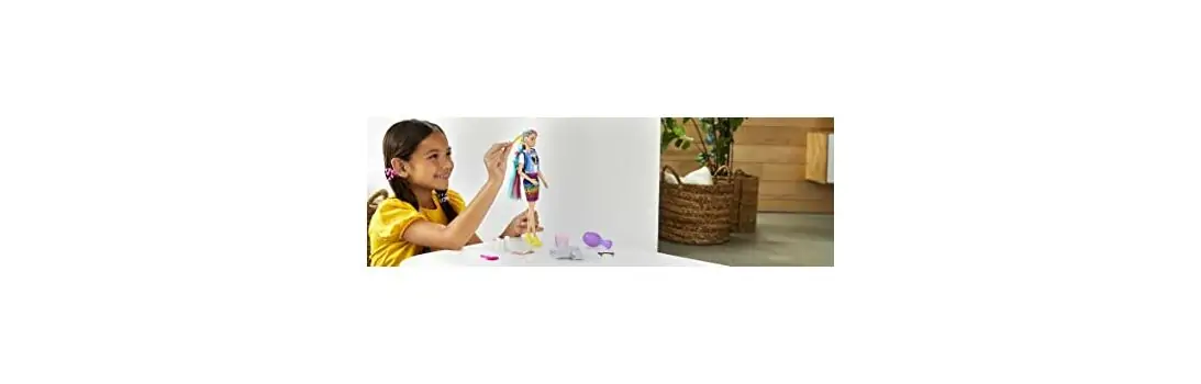 Barbie Leopard Rainbow Hair Doll GRN81 ბარბის თოჯინა აქსესუარებით, 3 image