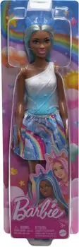 Barbie Unicorn Doll With Blue Hair - ბარბის სათამაშო თოჯინა, 6 image