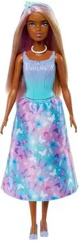 Barbie Royal Doll with Brightly Highlighted Fantasy Hair - ბარბის თოჯინა [CLONE], 4 image