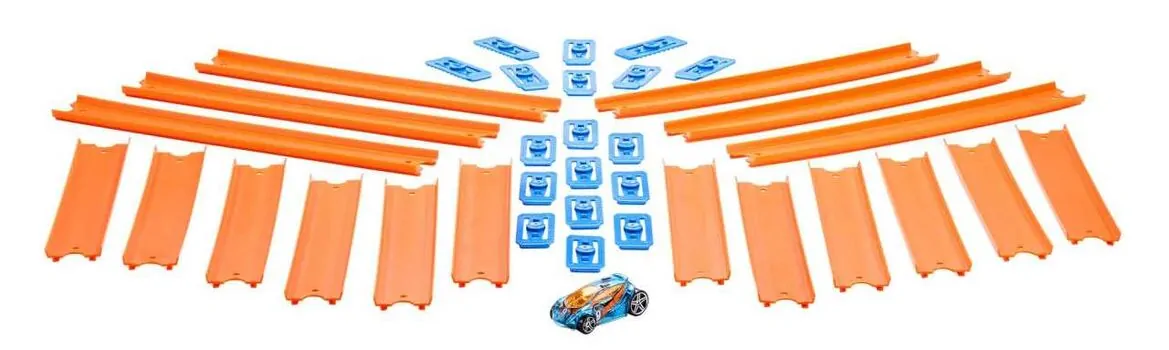Hot Wheels Track Builder Car and Track Set BHT77 სათამაშო ტრასა, 3 image