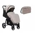 KikkaBoo Pushchair Eva Beige საბავშვო სასეირნო ეტლი