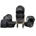 Cangaroo Noble Black 4in1 ეტლის კომპლექტი