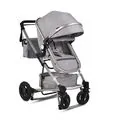 Cangaroo Gigi Light Grey საბავშვო ტრანსფორმერი ეტლი