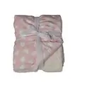 Cangaroo-ს ახალშობილის პლედი Baby blanket Shaggy Pink