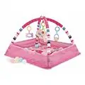 KikkaBoo-ს განსავითარებელი ხალიჩა Playmat with 18 Balls Pink Birds