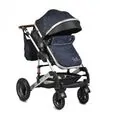 Cangaroo Gala 2in1 Premium Azure საბავშვო ტრანსფორმერი ეტლი