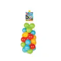 Pilsan-ის ფერადი ბურთების ნაკრები 06 427 - 9 CM 28 PCS PLAY POOL BALLS IN MESH BAG