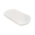 KikkaBoo-ს ეტლში ჩასაფენი მატრასი Carrycot matress 70/35/4 cm White Velvet