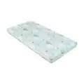 KikkaBoo-ს ბამბის მატრასი Mattress Fantasia Plus 60x120x8cm Clouds Mint
