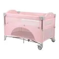 KikkaBoo Milky Way Pink 2 levels საწოლ მანეჟი