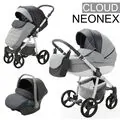 Adamex Neonex Cloud 3x1 საბავშვო ეტლის კომპლექტი