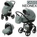 Adamex Neonex Oasis 3x1 საბავშვო ეტლის კომპლექტი Limited Edition