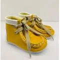 Papulin Baby Shoes 0-12 Months 3137 ჩვილის ფეხსაცმელი YELLOW