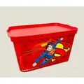 Tuffex Superman Storage Box 24 Lt - სათამაშოების შესანახი ყუთი