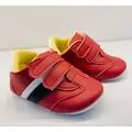 Papulin Baby Shoes 0-12 Months 2141 ჩვილის ფეხსაცმელი RED