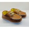 Papulin Baby Shoes 0-12 Months 3141 ჩვილის ფეხსაცმელი BROWN