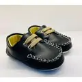 Papulin Baby Shoes 0-12 Months 3141 ჩვილის ფეხსაცმელი BLACK