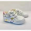Papulin Baby Shoes 0-12 Months 2138 ჩვილის ფეხსაცმელი WHITE