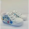 Papulin Baby Shoes 0-12 Months 4283 ჩვილის ფეხსაცმელი WHITE