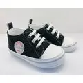 Papulin Baby Shoes 0-12 Months 4280 ჩვილის ფეხსაცმელი BLACK
