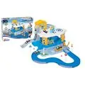 Dede 03348 2 LEVEL POLICE STATION GARAGE SET MEGA PIST სათამაშო ტრასა