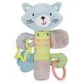 KikkaBoo Activity squeaker toy Kit the Cat ახალშობილის სათამაშო
