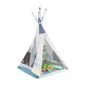 KikkaBoo Teepee 2 in 1 Adventure Boy განსავითარებელი ხალიჩა