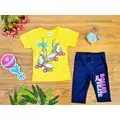 Roller Skate Outfit საბავშვო ტანსაცმლის ნაკრები Cilgin 171 Yellow