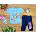 Roller Skate Outfit საბავშვო ტანსაცმლის ნაკრები Cilgin 171 Blue