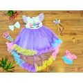 Princess Baby Dress Lovely Unicorn საბავშვო კაბა 9219 ERAY KIDS Purple
