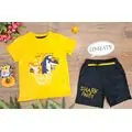 Shark Party საბავშვო ტანსაცმლის ნაკრები TRIO Yellow