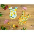 Tropical Fruits Bodysuit 15-6044 Maibella ჩვილის საზაფხულო კომბინიზონი