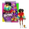 Barbie Extra Doll Rainbow Coat With Poodle  სათამაშო თოჯინა ძაღლით და აქსესუარებით