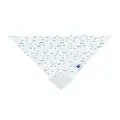 KikkaBoo Bandana bib with teether Savanna Pattern Mint საბავშვო წინსაფარი