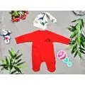 Dinosaur Romper Red 26-257 Maibella საბავშვო რომპერი
