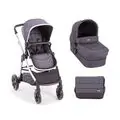 KikkaBoo Maui Grey 3in1 საბავშვო ეტლის კომპლექტი