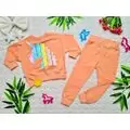 Baby Unicorn Set Orange საბავშვო ტანსაცმლის ნაკრები LİMONES 959
