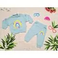 Happy Rainbow Set blue ჩვილის ტანსაცმლის ნაკრები FLAMİNDO 1043