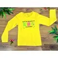 LET'S MAKE IT LIGHT YELLOW 723111 ALG გრძელ მკლავიანი მაისური
