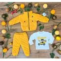 Vintage Set Yellow SOSO 1193 საბავშვო ტანსაცმლის ნაკრები