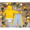 Yellow Hood Set MURATBABY 7259 საბავშვო ტანსაცმლის ნაკრები