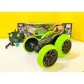 Stunt car for kids green სათამაშო მანქანა დისტანციური მართვით