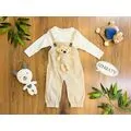 Lovely Bear Overalls MURATBABY Beige 7251 კომბინიზონი