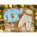 Travel This World Set 2in1 Light Blue 122034 ALG თბილი ორეული