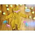 Lovely Koala Romper MURATBABY 7255 Brown ახალშობილის რომპერი