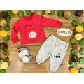 LOVE Baby Set 2in1 Red 522007 ALG თბილი ორეული