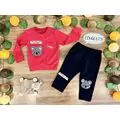 FUNNY KOALA Set 2in1 Red 122031 ALG თბილი ორეული